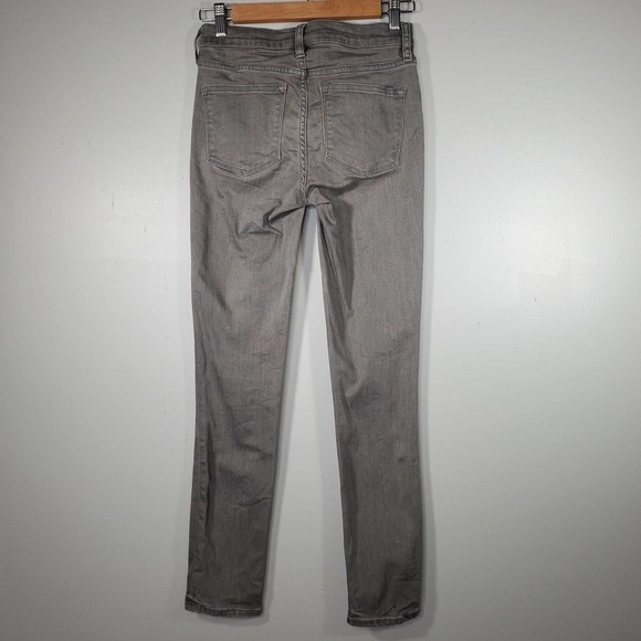 J. Crew Mercantile Mid-Rise Skinny Jean Valley Wash Gray Size 24 - Picture 7 of 11